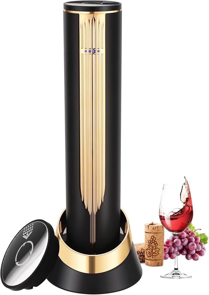 Electric Wine Opener Set with Foil Cutter