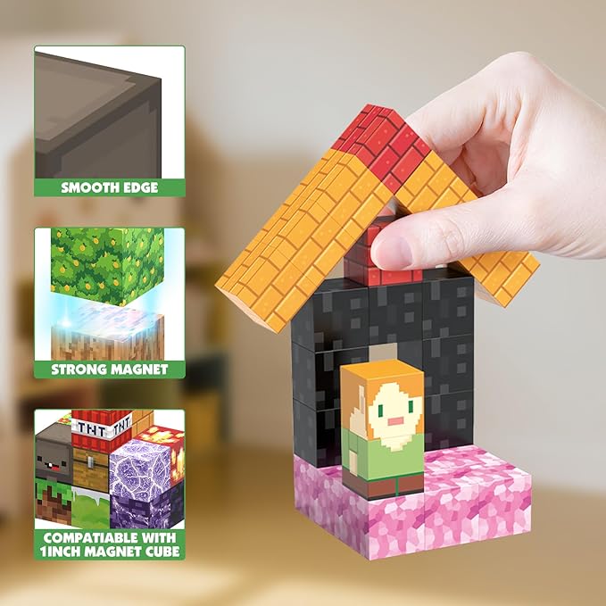 Children’s Magnetic Building Blocks Set
