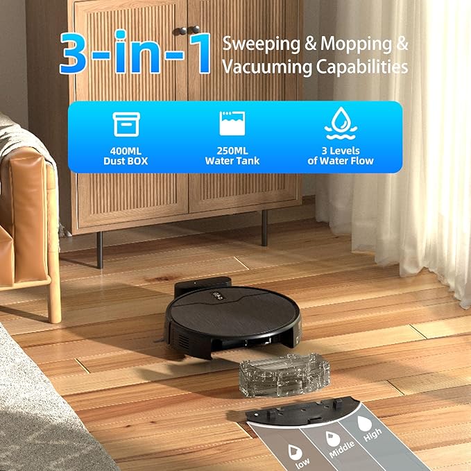Automatic Pet Hair Vacuum Robot