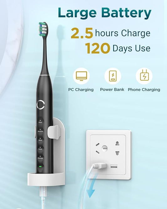 Smart Electric Toothbrush with App Tracking