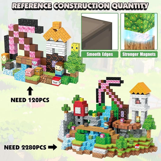 Children’s Magnetic Building Blocks Set